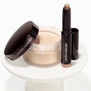Laura Mercier Translucent Loose Setting Powder and Caviar Stick Eyeshadow - Thumbnail 3